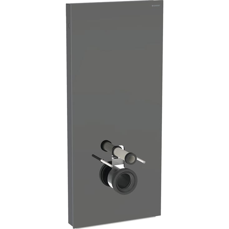 Geberit Monolith sisterne for vegghengt toalett, 114 cm, grått glass