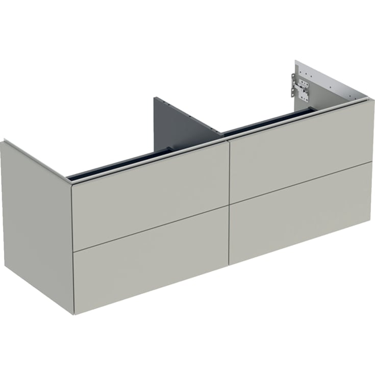 Geberit One underskap, 133,2x47 cm, matt grå