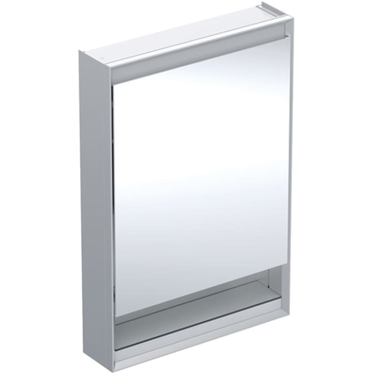 Geberit One speilskap, 60x90 cm, aluminium