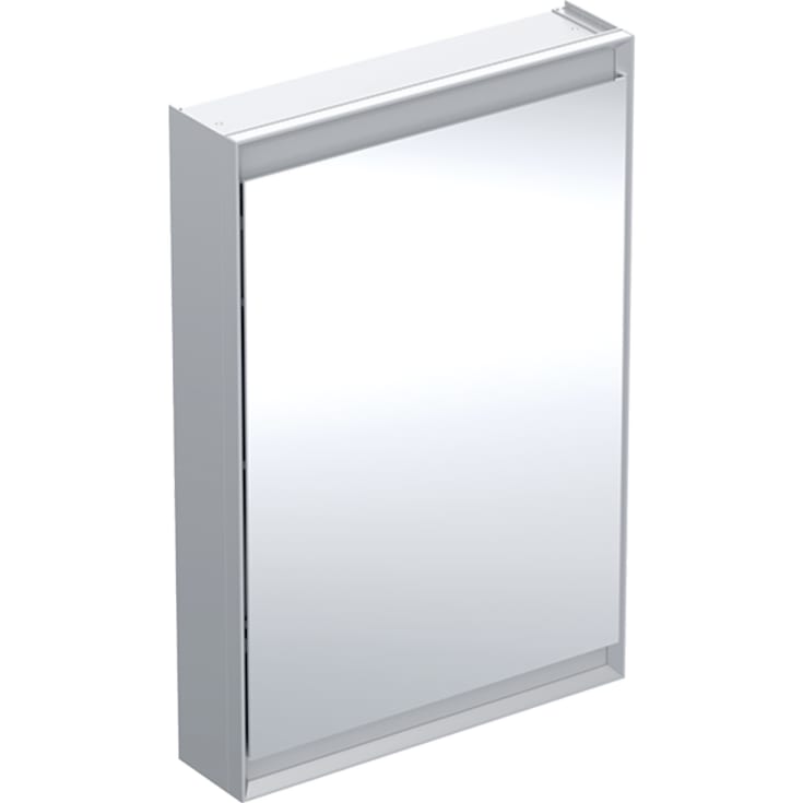 Geberit One speilskap, 60x90 cm, aluminium
