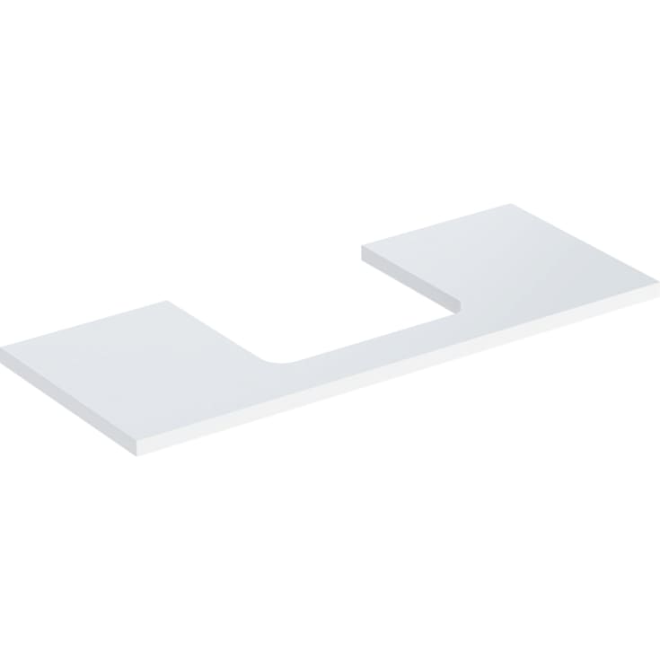 Geberit One benkeplate, 119x47,3 cm, høyglans hvit