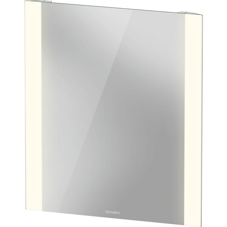 Duravit spejl med lys, 60x70 cm
