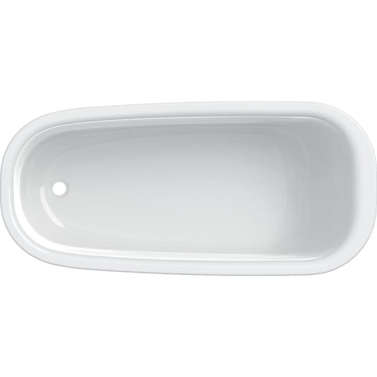 Ifö BKFF 1600 badkar, 158,5x68,2 cm, svart