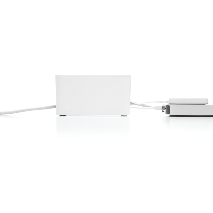 Bluelounge Cablebox kabelskjuler, lille i hvid