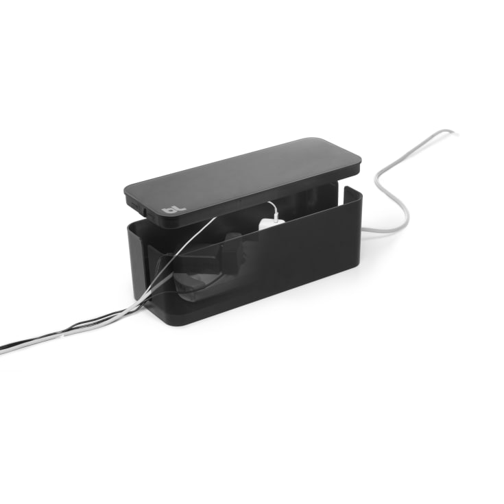 Bluelounge Cablebox kabelskjuler, stor i sort