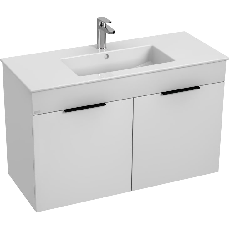 Jika Cube möbelpaket, 100x43 cm, vit