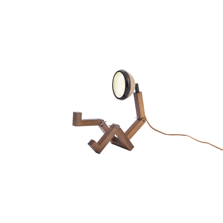 Mini Mr Wattson bordslampa, beige
