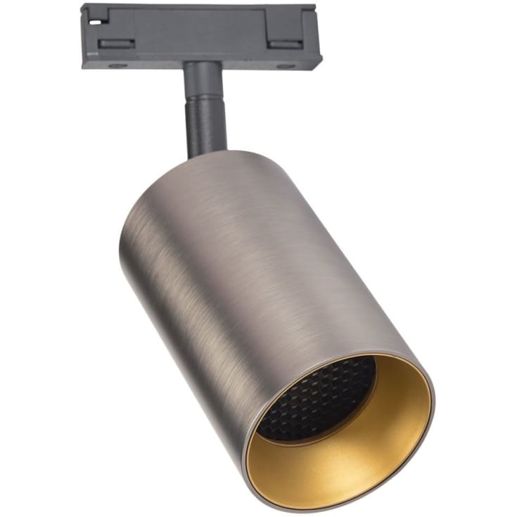 Antidark Designline Tube Pro 1F skinnespot, GU10, titanium