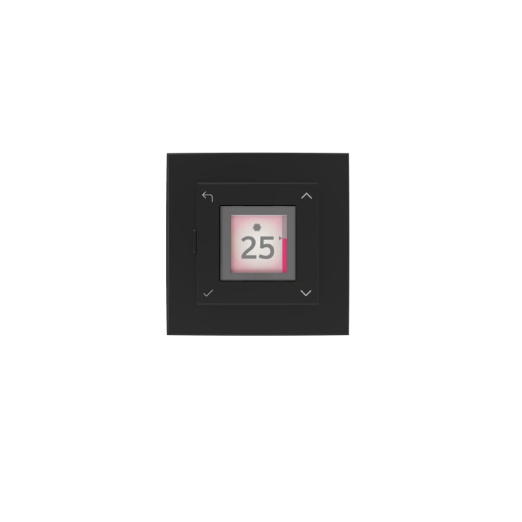 Smart gulvvarme termostat, sort, SWT-IZB
