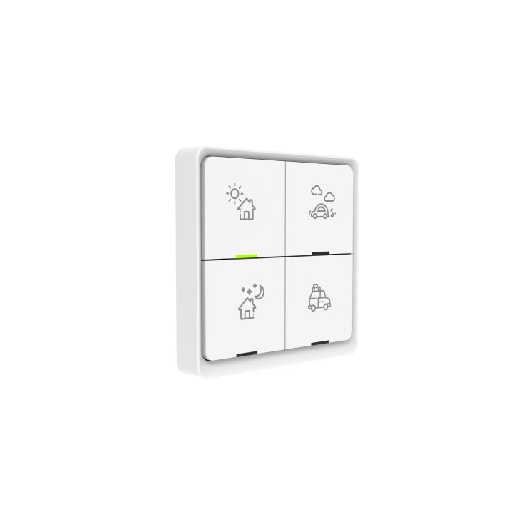 SWS-IZ Smart vægkontakt som nemt kan skifte imellem instillinger