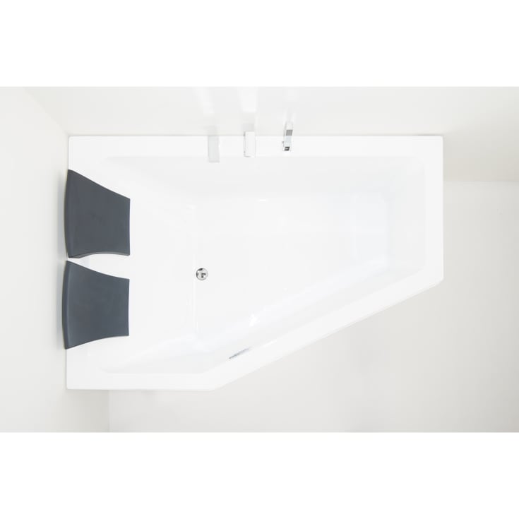 Maxxwell Firenze badekar, 171x115 cm, hvid