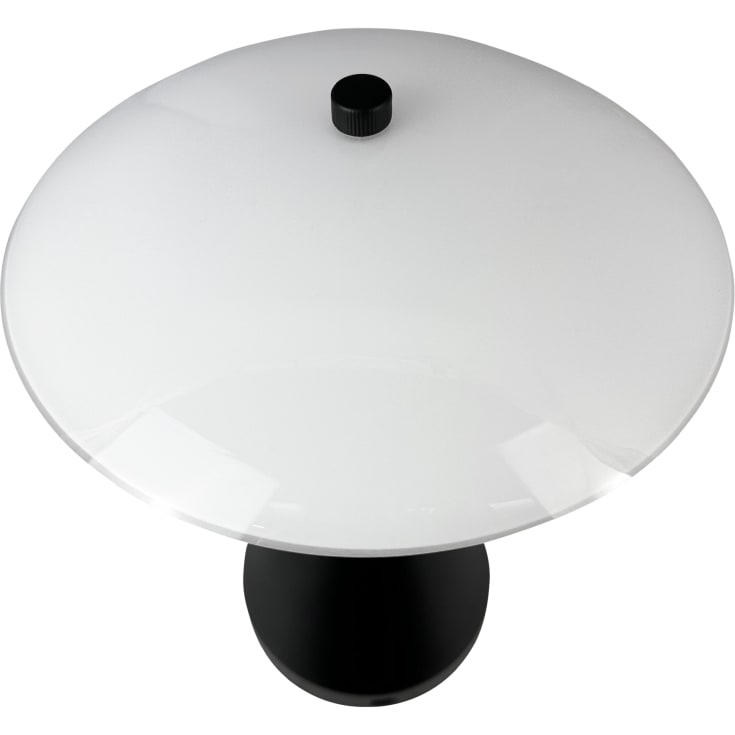Dyberg Larsen Vienna genopladelig bordlampe, opal