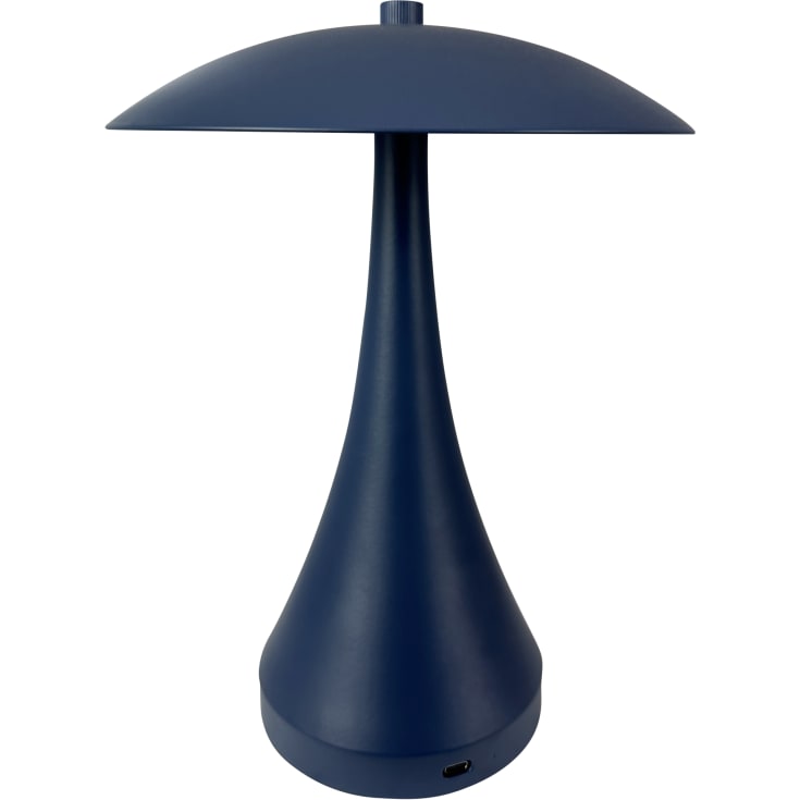 Dyberg Larsen Vienna oppladbar bordlampe, blå