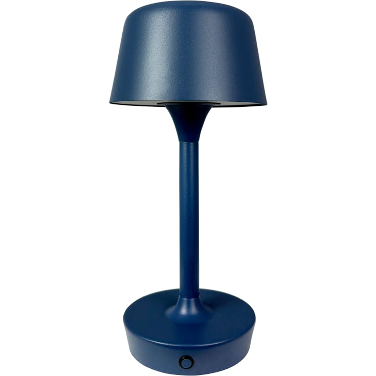 Dyberg Larsen Flow oppladbar bordlampe, blå