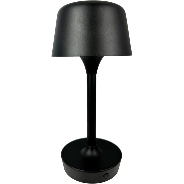 Dyberg Larsen Flow genopladelig bordlampe, sort
