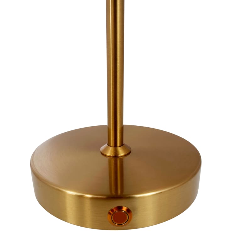 Dyberg Larsen Stockholm genopladelig bordlampe, messing