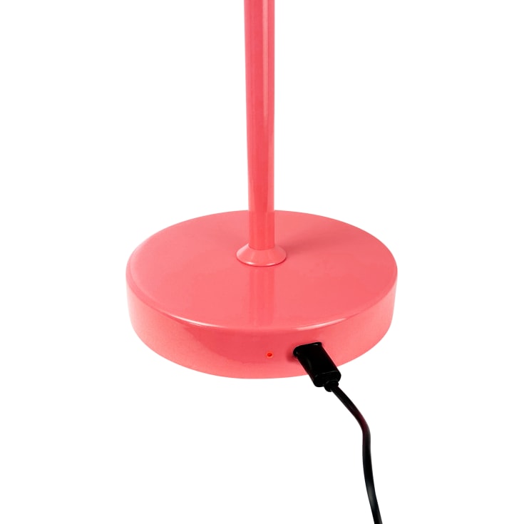 Dyberg Larsen Stockholm genopladelig bordlampe, rød