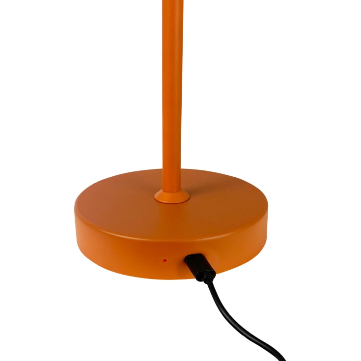Dyberg Larsen Stockholm genopladelig bordlampe, orange