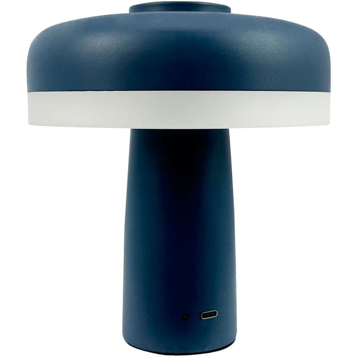 Dyberg Larsen Porter oppladbar bordlampe, blå