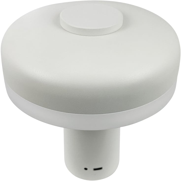 Dyberg Larsen Porter genopladelig bordlampe, hvid