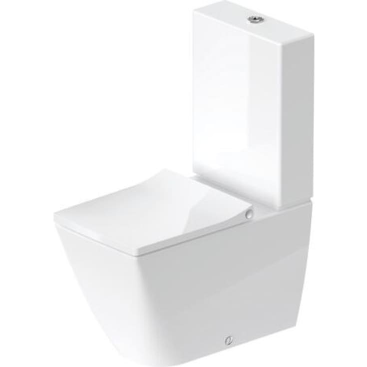 Duravit Viu toalett, uten skyllekant, hvit