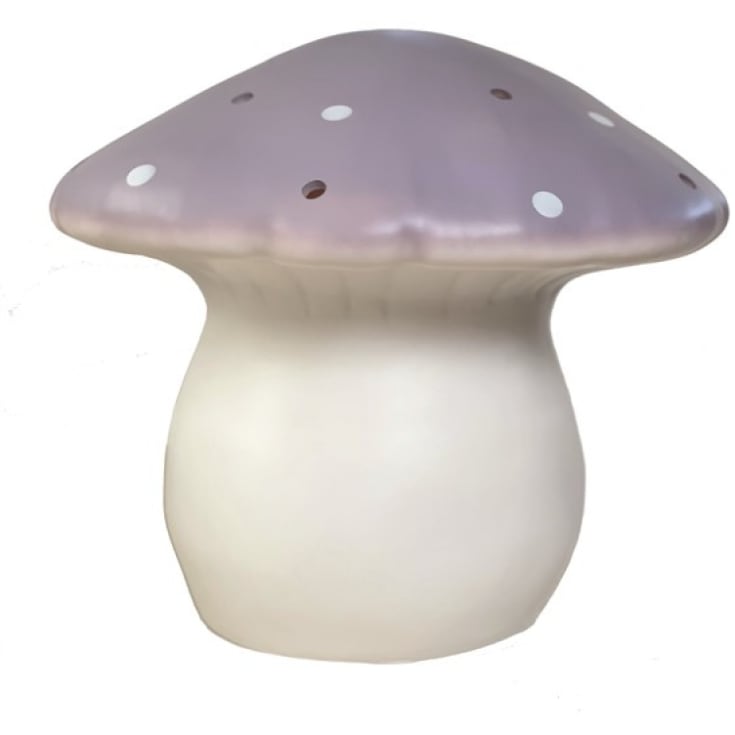 Heico Svamp barnlampa, ljuslila, Ø29x30 cm