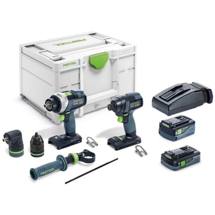 Festool TID 18/TPC 18/4 kombinerad slagborrmaskin/skruvdragare