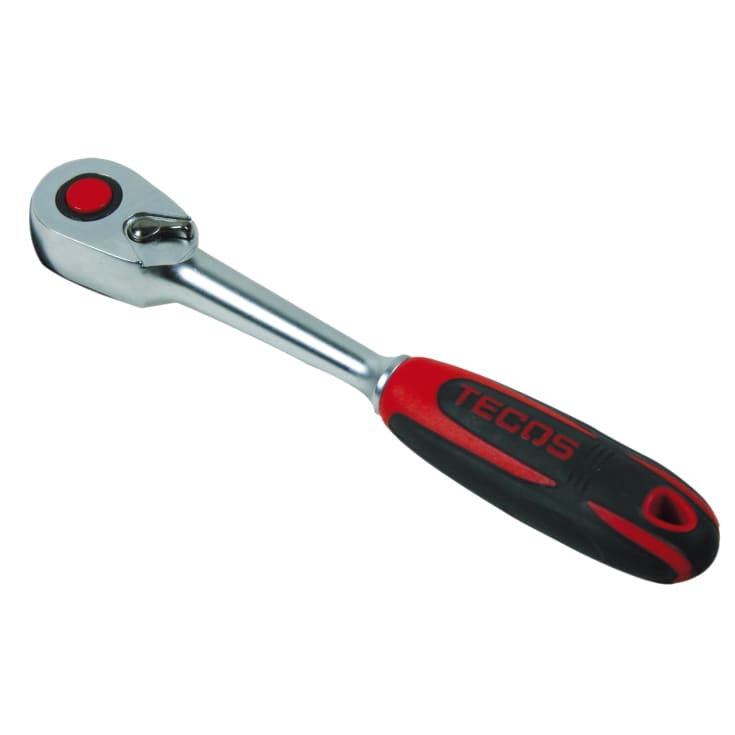 Tecos skraldenøgle med omskifter, 1/2"