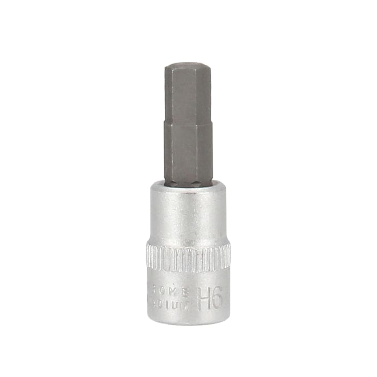 Tecos bitstopp sekskant, 1/4&quot;, kort, 6 x 35 mm