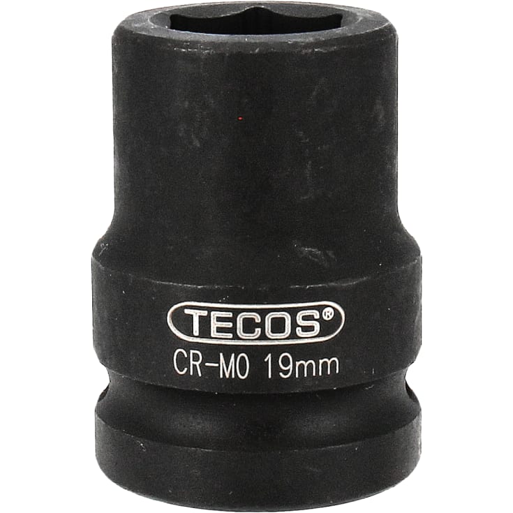 Tecos krafttop, 3/4", lang, 19 mm