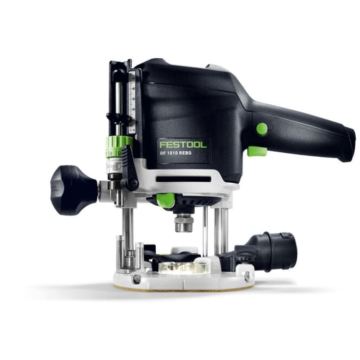 Festool overfræser OF 1010 REBQ-Plus, med tilbehør og systainer