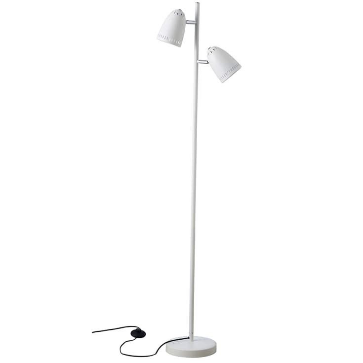 Superliving Dynamo Twin gulvlampe, hvit