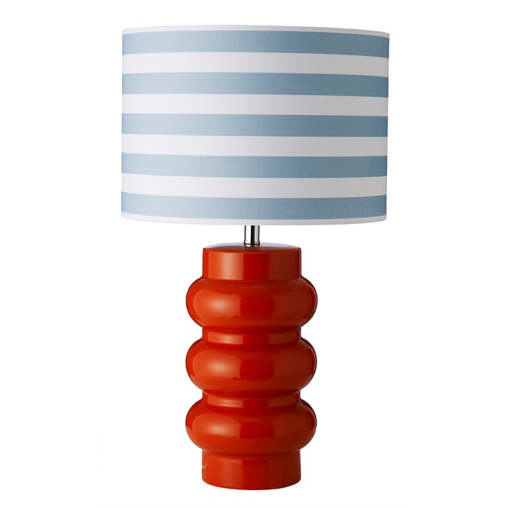 Superliving Lyon bordslampa, orange/blå