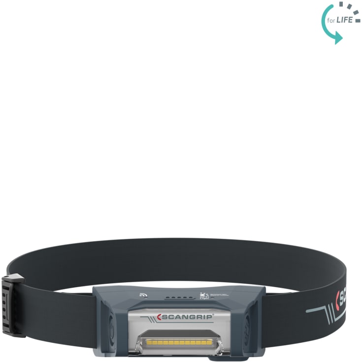 Genopladelig pandelampe I-VIEW FOR LIFE, 400 lumen