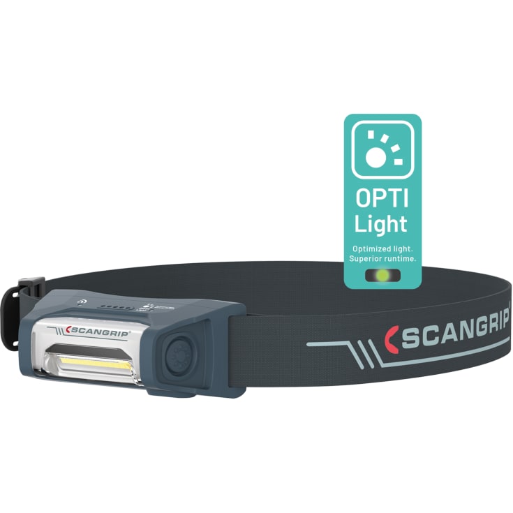 Genopladelig pandelampe I-VIEW FOR LIFE, 400 lumen
