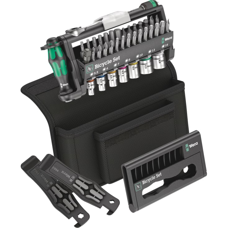 Wera Bicycle Set 3 bits- och skiftnyckelsats, 41 delar