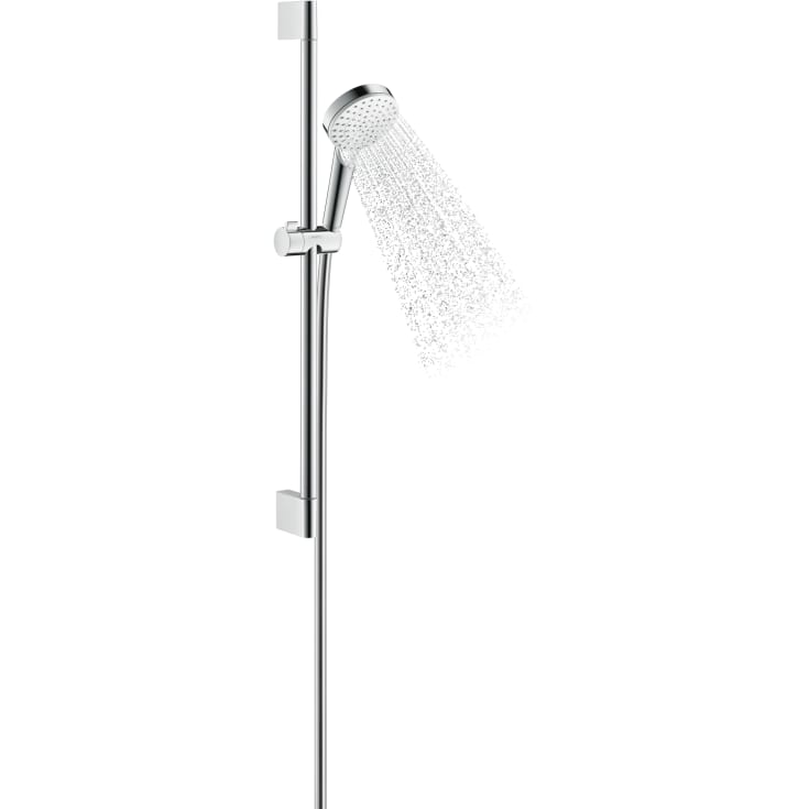 Hansgrohe Crometta brusesæt, krom/hvid
