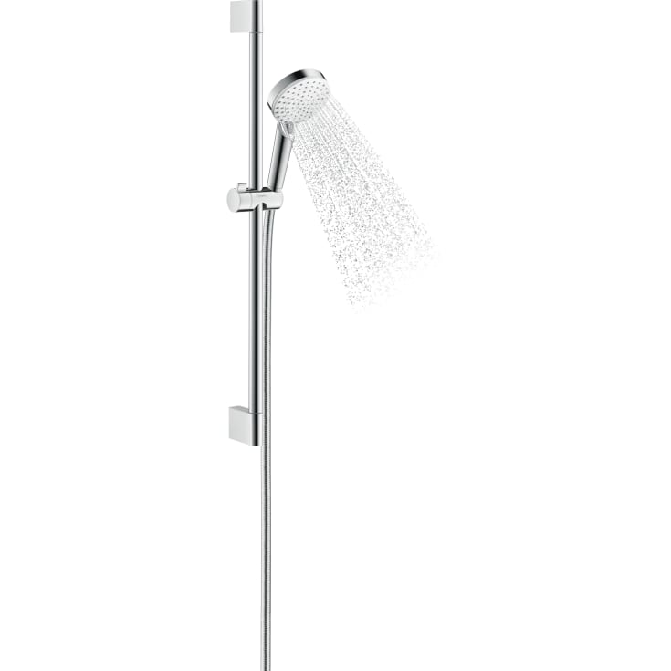 Hansgrohe Crometta Vario dusjsett, vannbesparende, krom/hvit