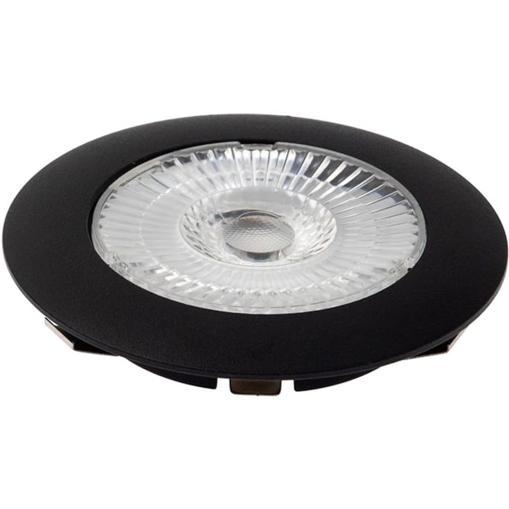 Hilux D1 downlight, 2,8W, 3000K, svart