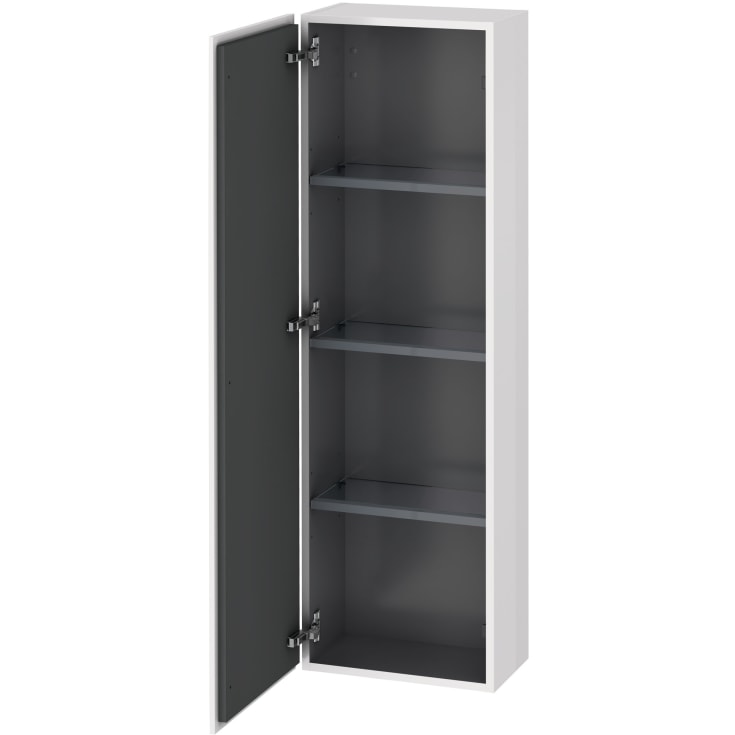 Duravit L-Cube højskab, 40x132 cm, hvid højglans