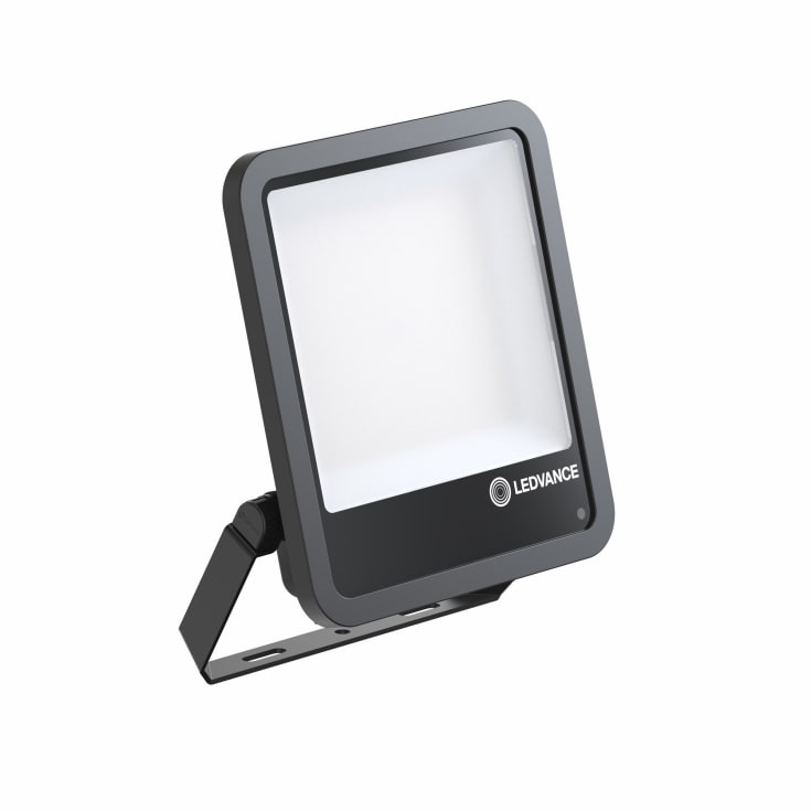 Ledvance lyskaster med sensor, sort, 4000K, 133W