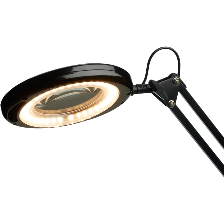 Halo Design Magni Archi klämlampa, svart