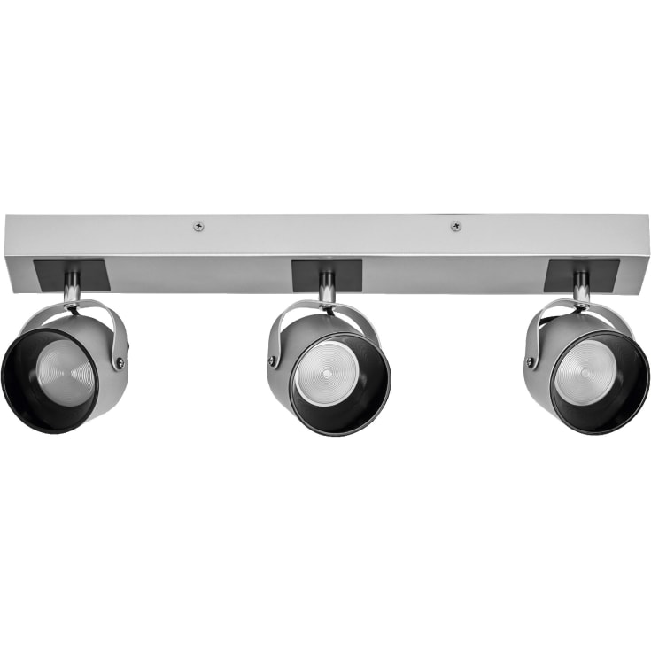 Ledvance Jupitor tak- och väggspot, 3 spotlights, silver