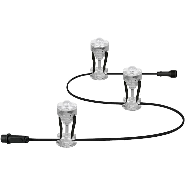 Ledvance Endura Garden Dot bedlamper, 3 stk, forlængersæt
