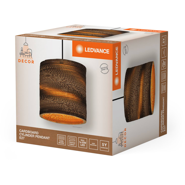 Ledvance Decor Cardboard pendel, rund