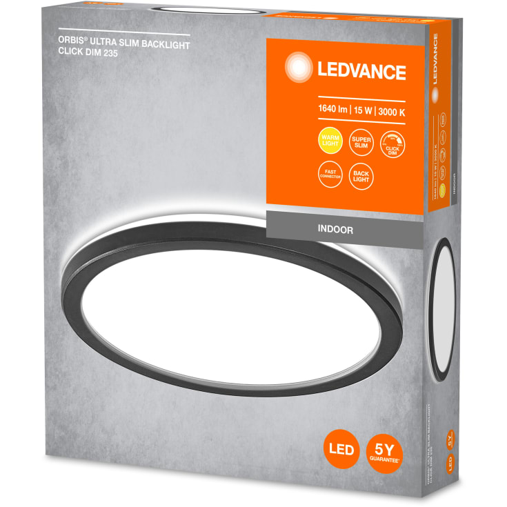 Ledvance Orbis Ultra Slim plafond, Ø23,5 cm