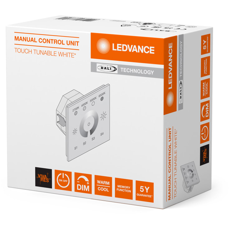 Ledvance touchpanel DALI 2 TW glas