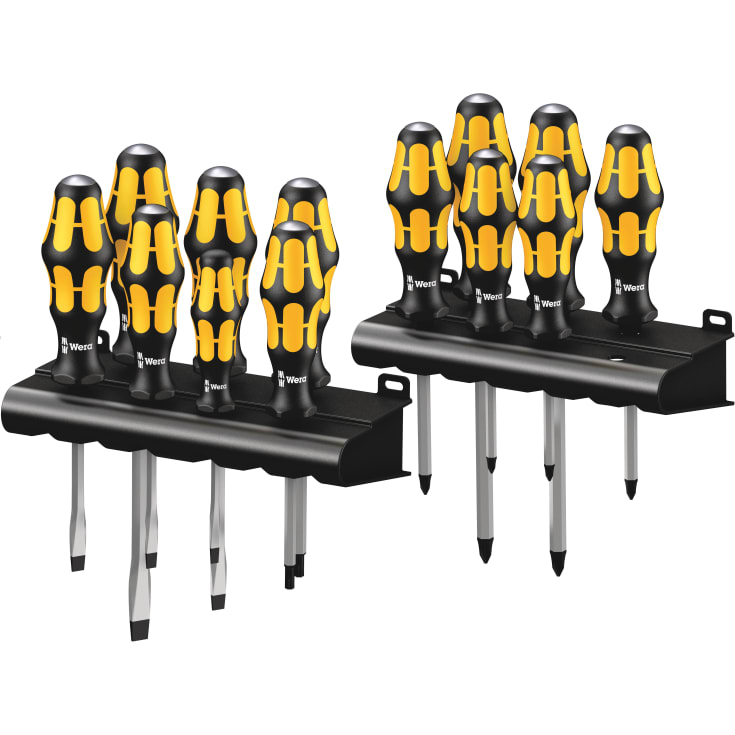 Wera Kraftform Big Pack 900, skrutrekkersett, 13 deler