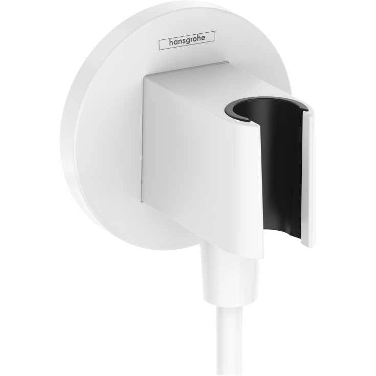 Hansgrohe FixFit S slangeuttak, matt hvit