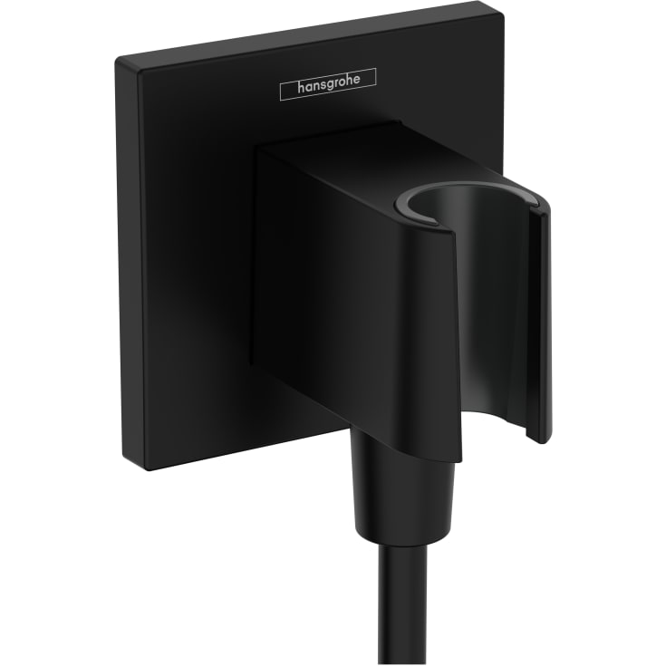 Hansgrohe FixFit E slangeuttak, matt sort